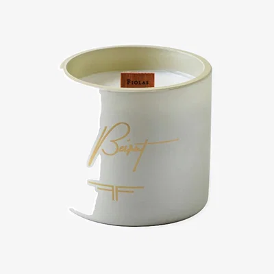 Wolf & Badger Grey Beirut Woodwick Candle One Size Fiolas