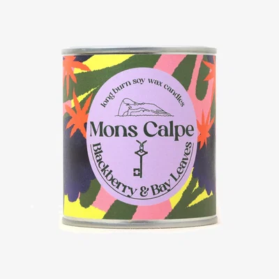 Wolf & Badger Blackberry & Bay Leaves Soy Wax Candle The Neighbourhood Threat
