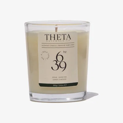 Wolf & Badger 639Hz Self-Love Candle - Rose, Jasmine, Sandalwood & Cardamom - 70G/2.6Oz Theta Naturals Co.