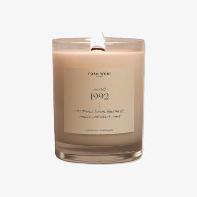 Wolf & Badger Neutrals Ninety-Two Signature Candle Rose West Studio