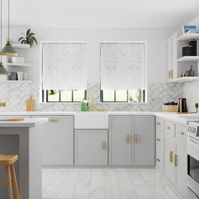 Dunelm Marble White Daylight Roller Blind White and Grey