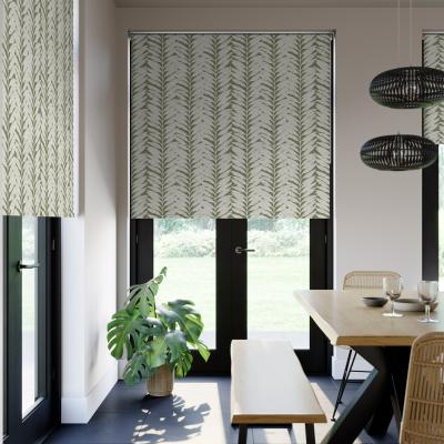 Dunelm Acacia Blackout Made to Measure Roller Blind Acacia Olive