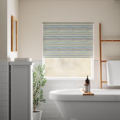 Dunelm Watercolour Stripe Multi Roller Blind MultiColoured