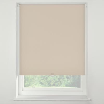 Dunelm Swish Almond Milk Cordless Blackout Roller Blind Cream