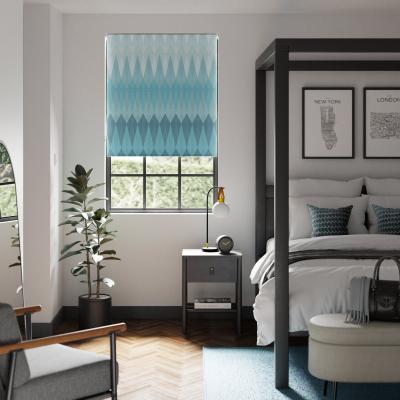 Dunelm Elements Maverick Blackout Roller Blind Teal (Green)