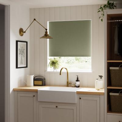 Dunelm Blackout Olive Roller Blind Olive
