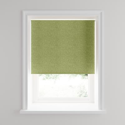 Dunelm Luna Fern Blackout Roller Blind Green