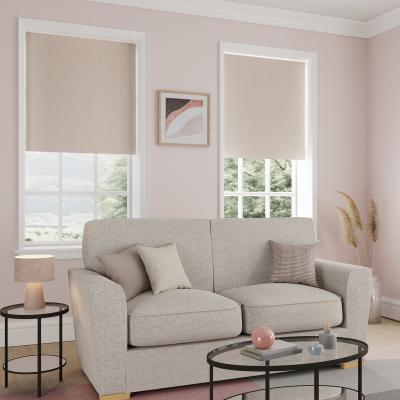Dunelm Metropolitan Blush Blackout Roller Blind Blush