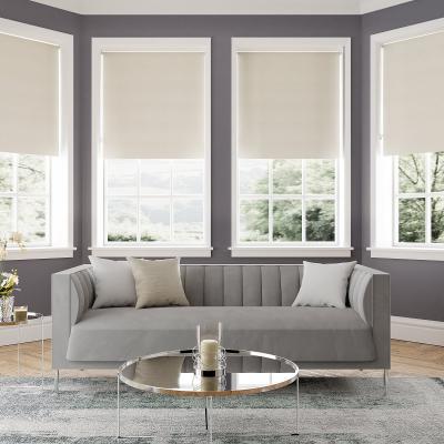 Dunelm Metropolitan Natural Blackout Roller Blind Grey