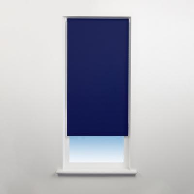 Dunelm Universal Plain Midnight Blue Blackout Roller Blind Dark Blue