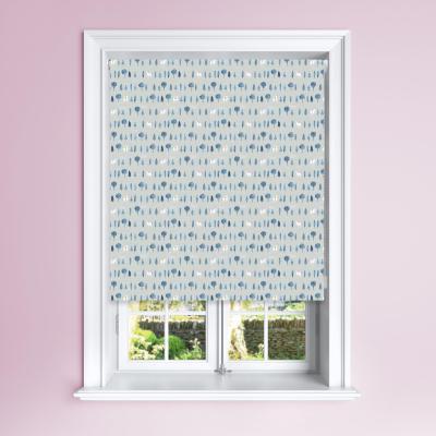 Dunelm Unicorn Blackout Roller Blind Blue, White and Pink