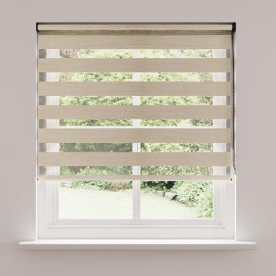 Dunelm Stria Day and Night Natural Roller Blind Natural