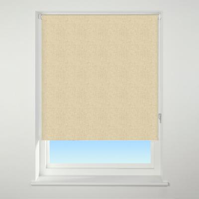 Dunelm Universal Texture Linen Natural Roller Blind Beige