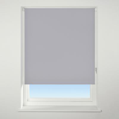 Dunelm Universal Plain Grey Blackout Roller Blind Grey