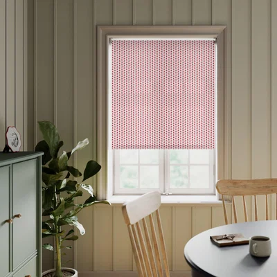 Dunelm Tulip Daylight Made to Measure Roller Blind Tulip Pink