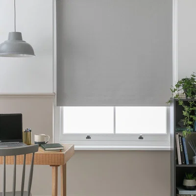 Habitat Habitat Herringbone Blackout Roller Blind - Grey