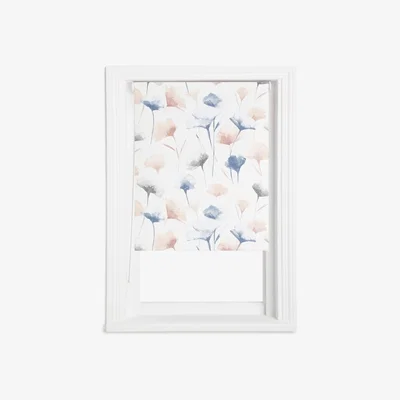 John Lewis John Lewis & Partners Ginkgo Pebble Blackout Roller Blind, Multi