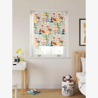 John Lewis John Lewis Forest Dinosaurs Blackout Roller Blind, Multi