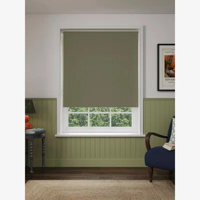 John Lewis John Lewis Linen Mix Blackout Roller Blind