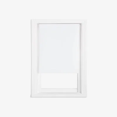 John Lewis ANYDAY John Lewis & Partners Basic Blackout Roller Blind, White