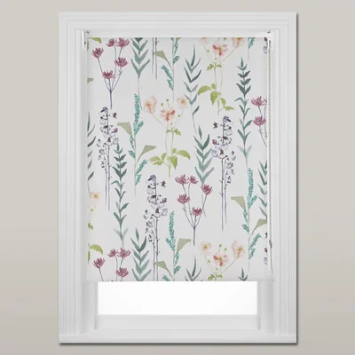 John Lewis John Lewis & Partners Longstock Blackout Roller Blind, Multi