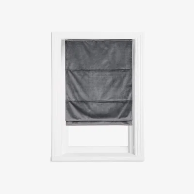 John Lewis John Lewis & Partners Velvet Blackout Roman Blind