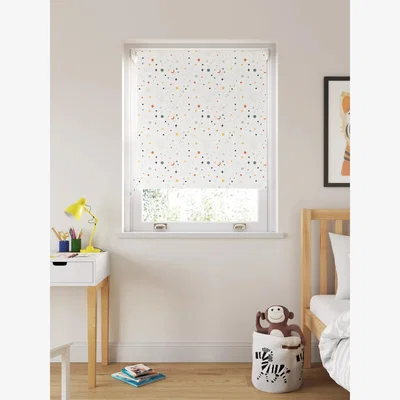 John Lewis John Lewis Space Stars Blackout/Thermal Roller Blind, Multi