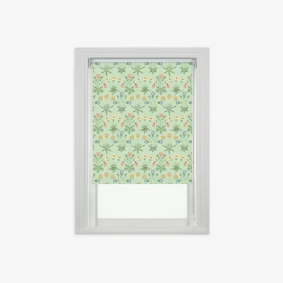 John Lewis Morris & Co. Daisy Digital Print Made to Measure Daylight or Blackout Roller Blind