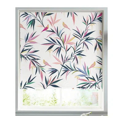 John Lewis Sara Miller Bamboo Roller Blind, Multi