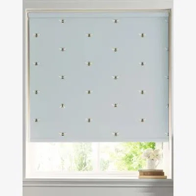 Marks & Spencer Sophie Allport  Bee Roller Blind - 2FT - Duck Egg, Duck Egg,Natural