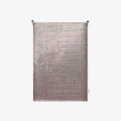 The Range Crushed Velvet Blackout Blind - Blush