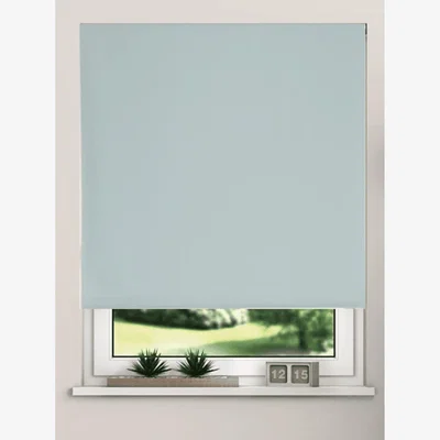 The Range Thermal Blackout Roller Blinds - Duck Egg Blue / 95cm