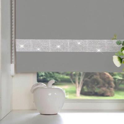 The Range Diamante Roller Blind - Grey