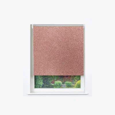 The Range Deluxe Glitter Blind - Dusky Pink