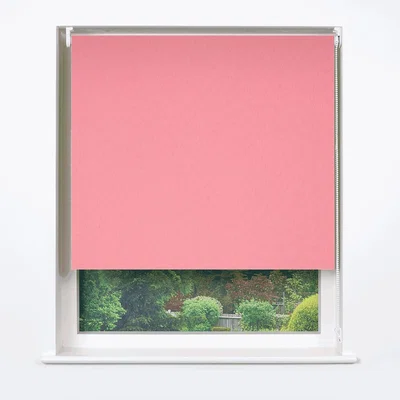 The Range Contemporary Blackout Roller Blinds - Rose Pink / 90cm