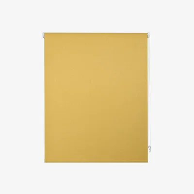 The Range Textured Blackout Roller Blind - Ochre / 180cm