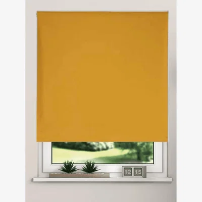 The Range Thermal Blackout Roller Blinds - Ochre / 110cm