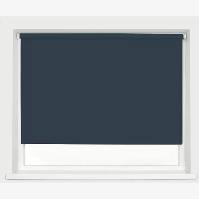The Range Blackout Roller Blind - Navy / 165cmcm / 165cm / 120cm