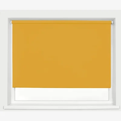 The Range Blackout Roller Blind - Ochre / 165cmcm / 165cm / 150cm