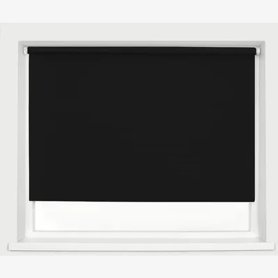 The Range Blackout Roller Blind - Black / 150cm / 165cmcm / 165cm