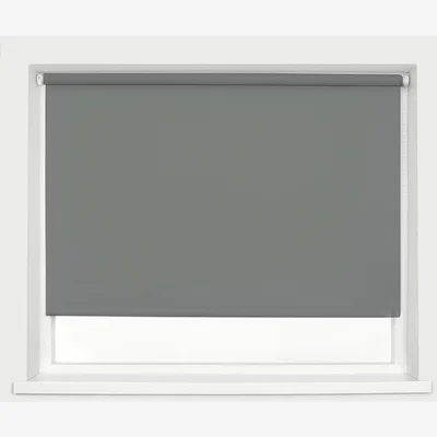 The Range Blackout Roller Blind - Dark Grey / 240cm / 210cmcm / 210cm