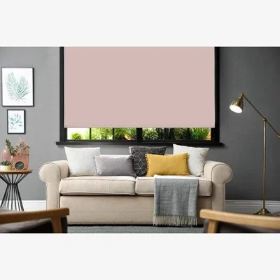 The Range Plain Blackout Roller-blinds - Pink / 0.95kg