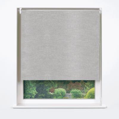 The Range Grey Hessian Blackout Blind  - Grey / 180cm