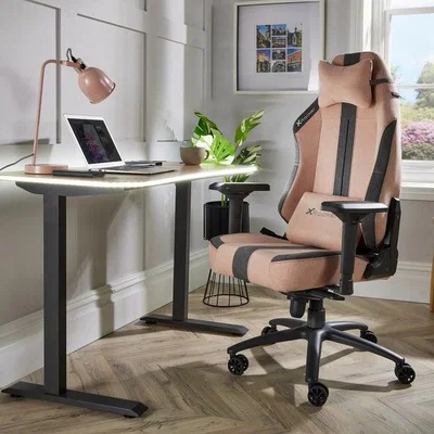 Dunelm Return - X Rocker Onyx Office Fabric Gaming Chair