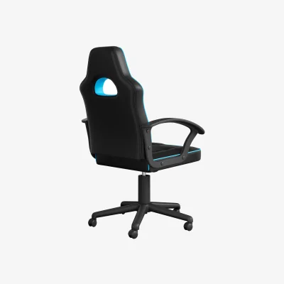 The Range BraZen Valor Mid Back PC Gaming Chair - Blue / 97cm
