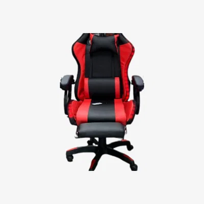The Range Gaming Chair with LED Lights  - Red