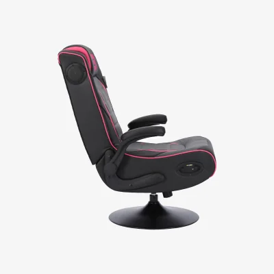 The Range BraZen Serpent 2.1 Bluetooth Surround Sound Gaming Chair - Pink