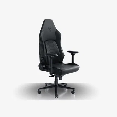 The Range Razer Iskur V2 Gaming Chair  - Black / Faux Leather Steel Aluminium Polyurethane