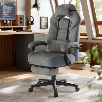 The Range Ergonomic Design Gaming Chair - Grey