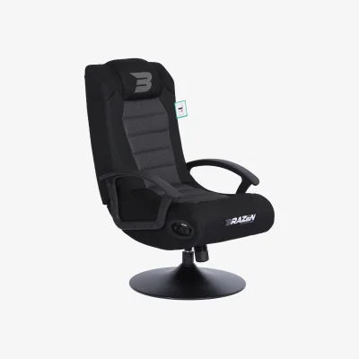 The Range BraZen Stag 2.1 Bluetooth Surround Sound Gaming Chair - Grey